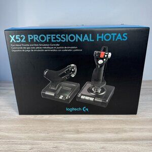 Logitech X52 Professional HOTAS Flight Simulator Joystick & Throttle Controller